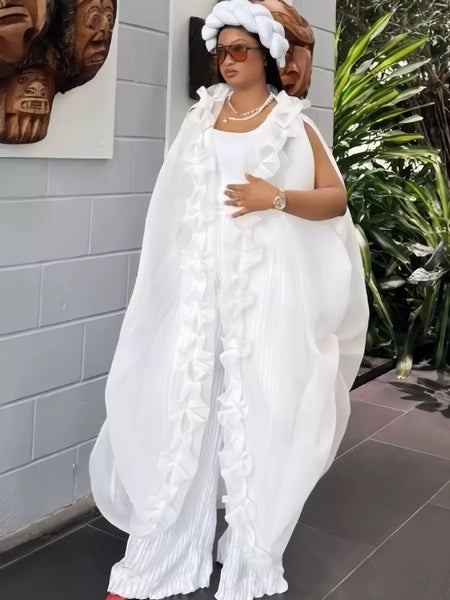 Cesiah organza trouser set