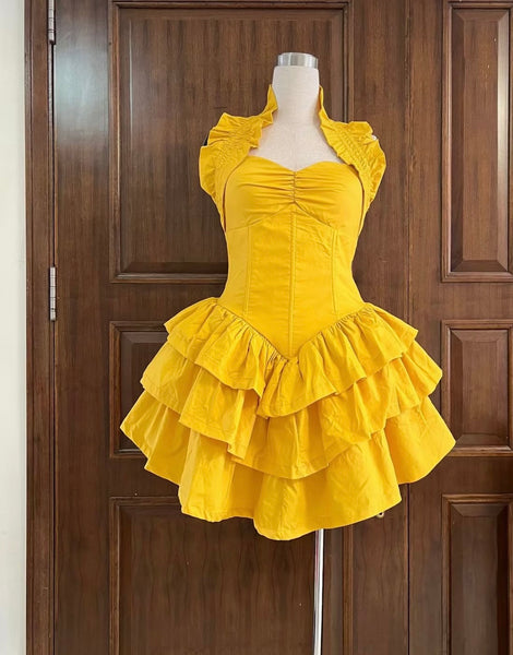Neka Tiered Mini dress