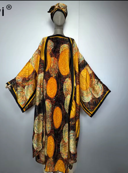 Elssie kaftan 3 piece set