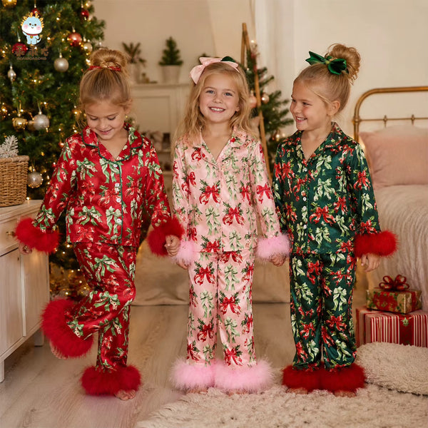 Lilo girls Christmas PJs