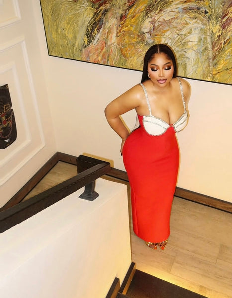 Chidioma bandage dress