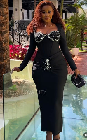 Eunica bandage dress
