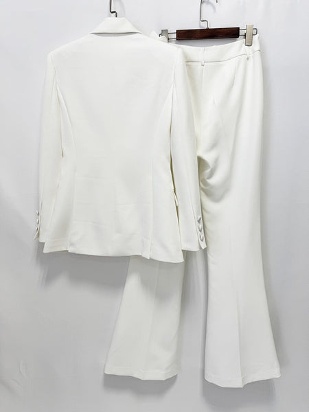 Sphesihle floral detail trouser suit