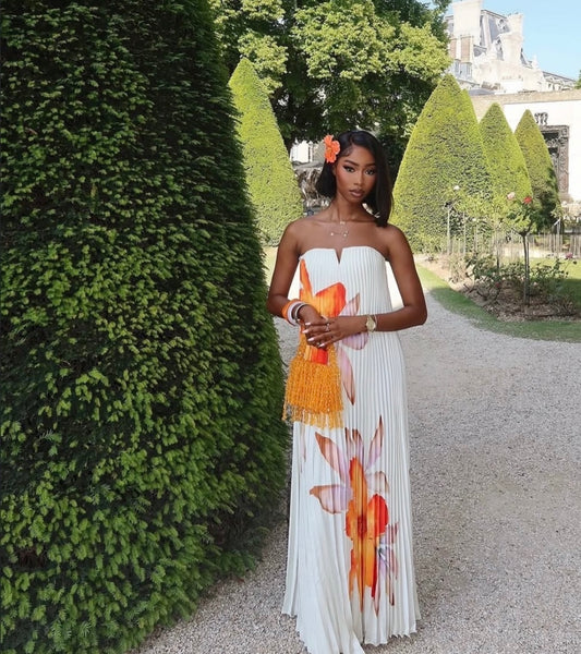 Melva floral Maxi dress