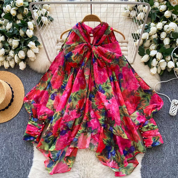 Katrinie floral blouse