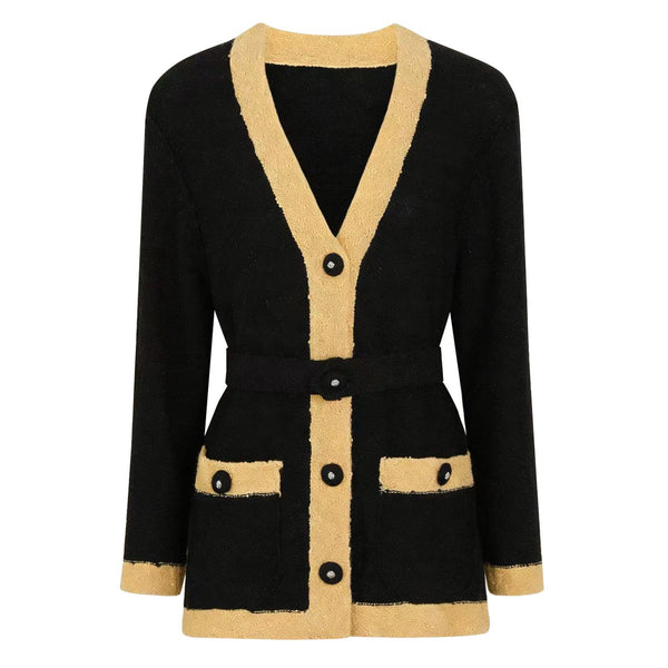 Denicka belted cardigan