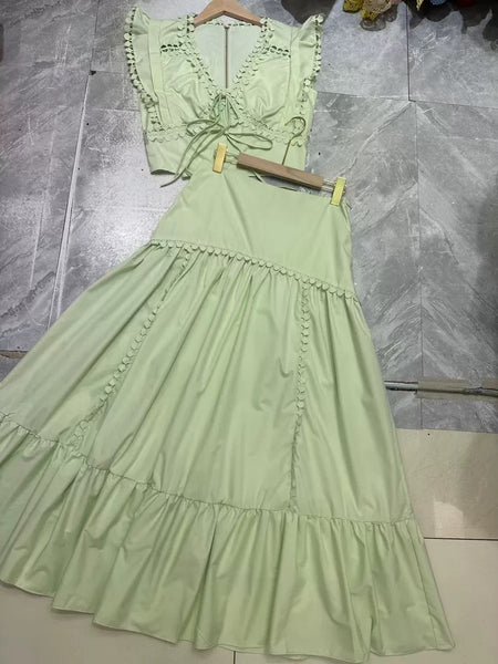 Jeannetta 2 piece skirt set