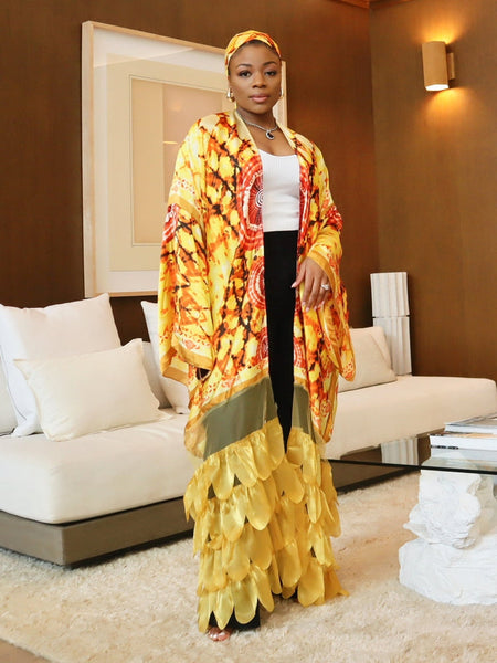 Lila kimono