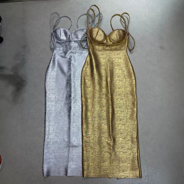 Nkeiruka bandage dress