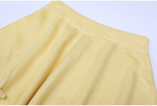Rinaya knitted skirt set