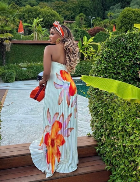Melva floral Maxi dress