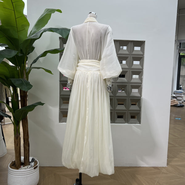 Nolusi bubble hem summer dress