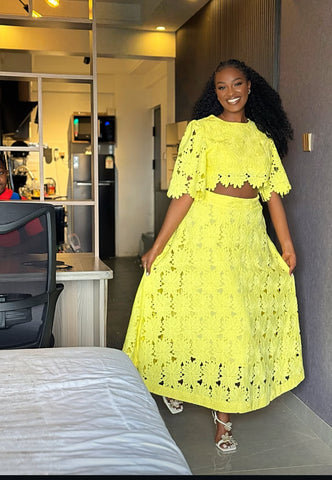 Lakeisha 2 piece skirt set