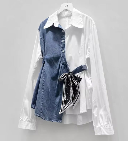 Jamiya denim shirt