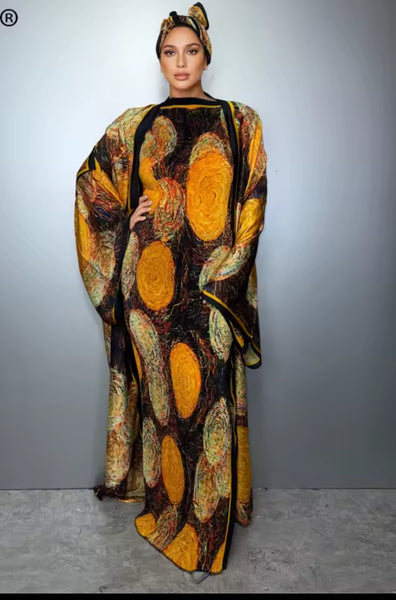 Elssie kaftan 3 piece set