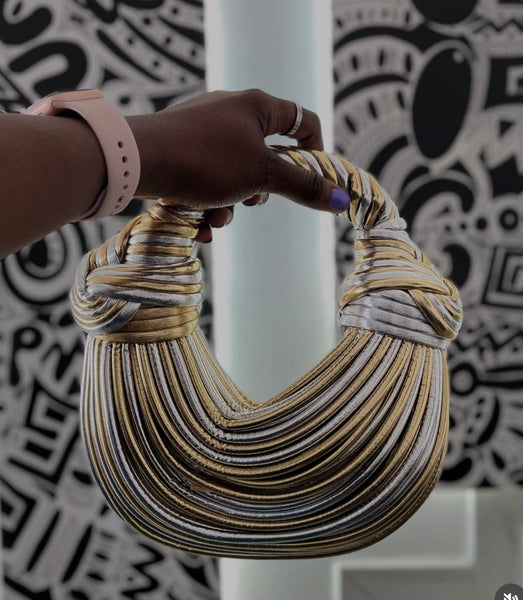 Knotted classy bag