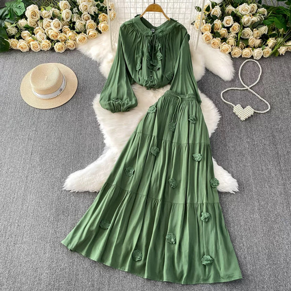 Morgan 2 piece skirt set