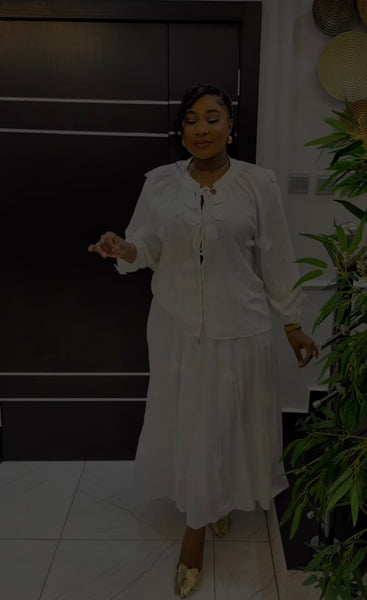 Morgan 2 piece skirt set