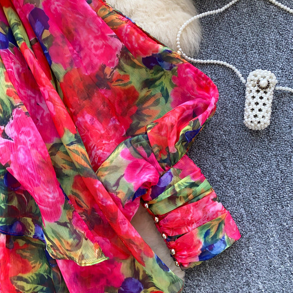 Katrinie floral blouse