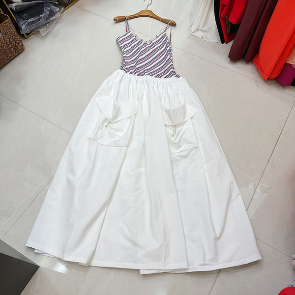 Prentice spaghetti dress