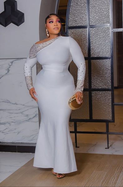 Vonayi Mermaid bandage dress