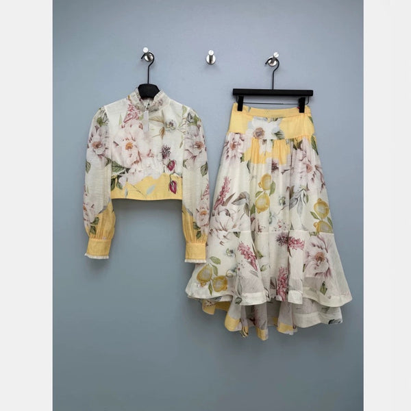 Joiya high waisted skirt set