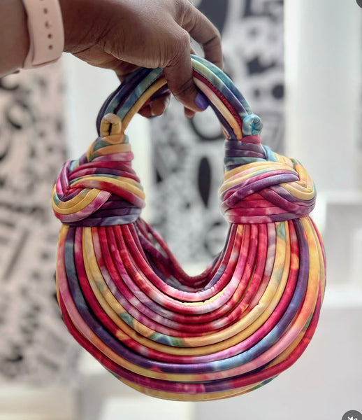 Knotted classy bag