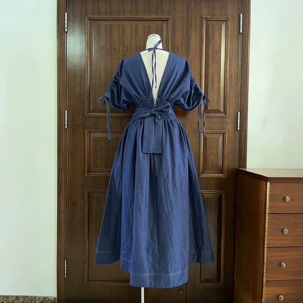 Marisha denim dress