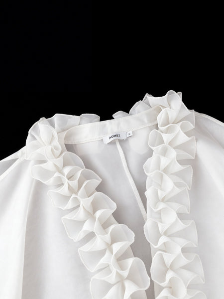 Cesiah organza trouser set