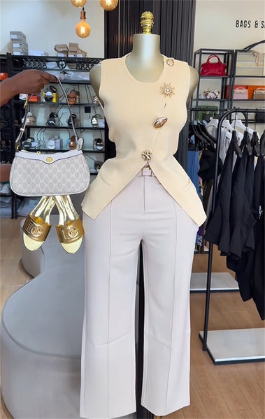 Abimbola knitted top
