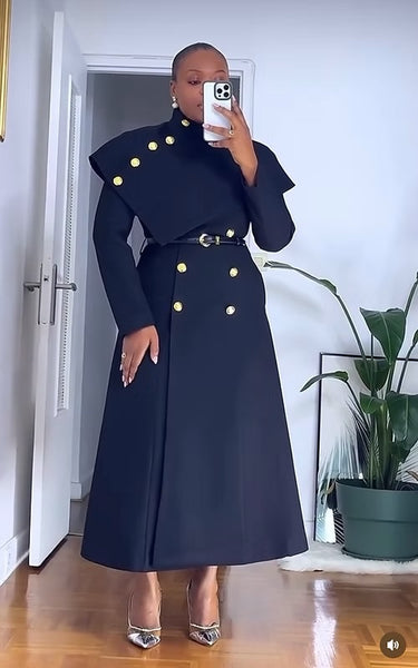 Courinne luxe trench coat