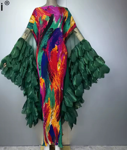 Alinda pleated dress