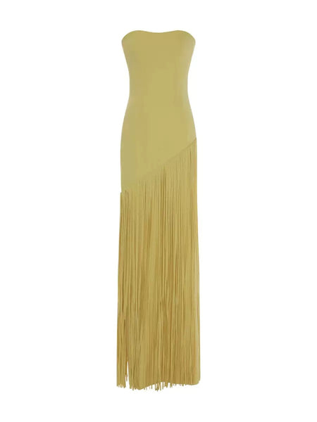 Ciandra shawl fringe dress
