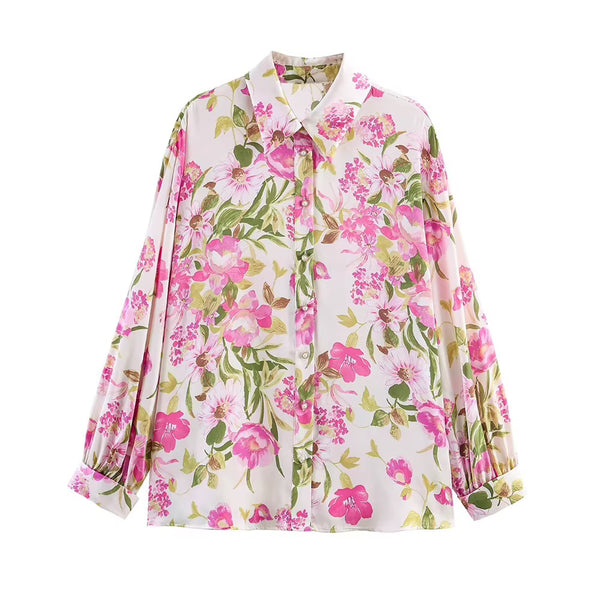 Harida floral blouse