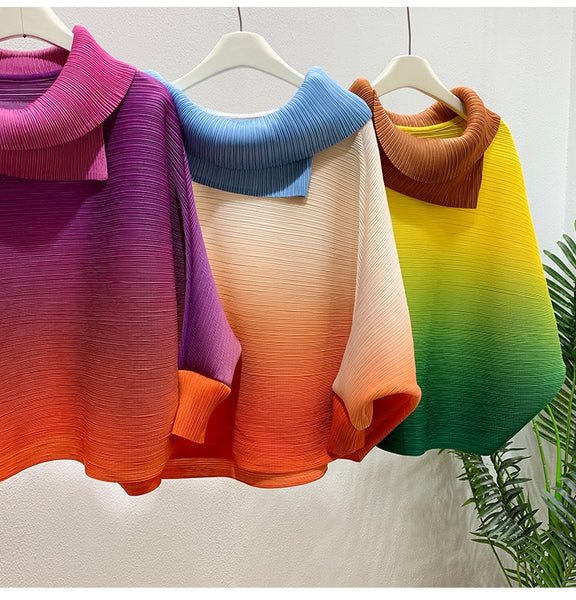 Iyorachi pleated blouse