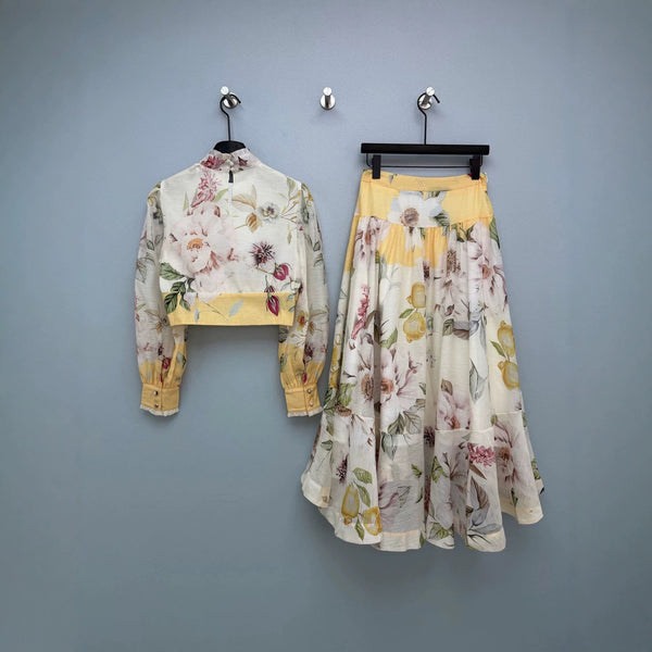 Joiya high waisted skirt set