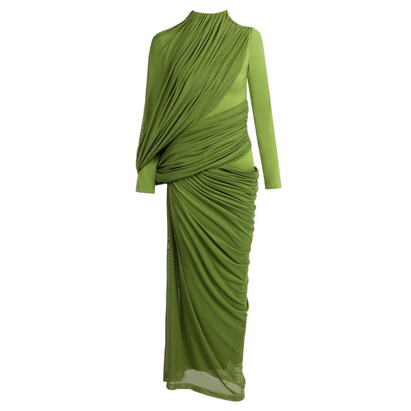 Osanne asymetrical dress