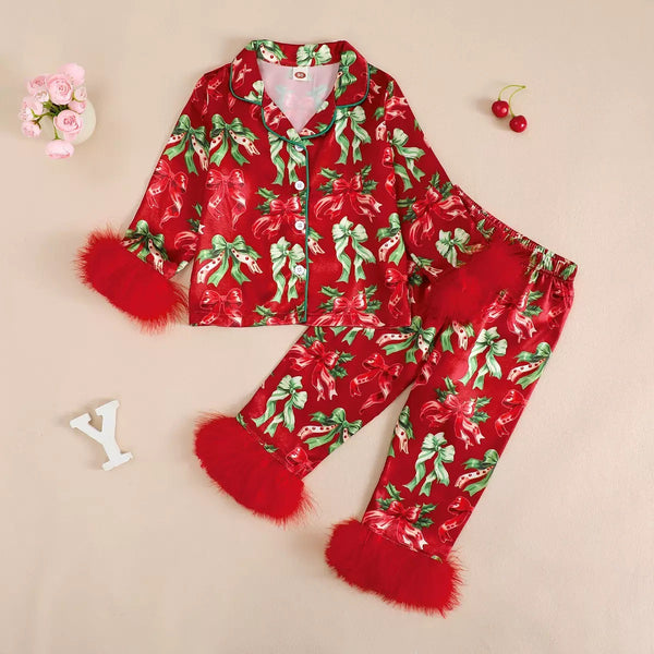 Lilo girls Christmas PJs