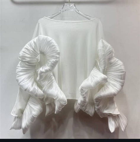 Sonya ruffle blouse