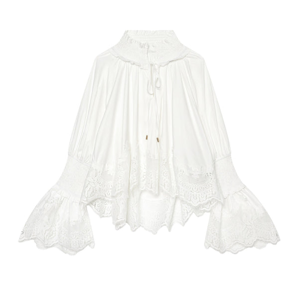 Laurene lace blouse
