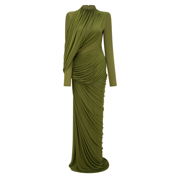 Osanne asymetrical dress