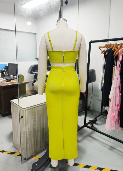 Selbie bandage skirt set