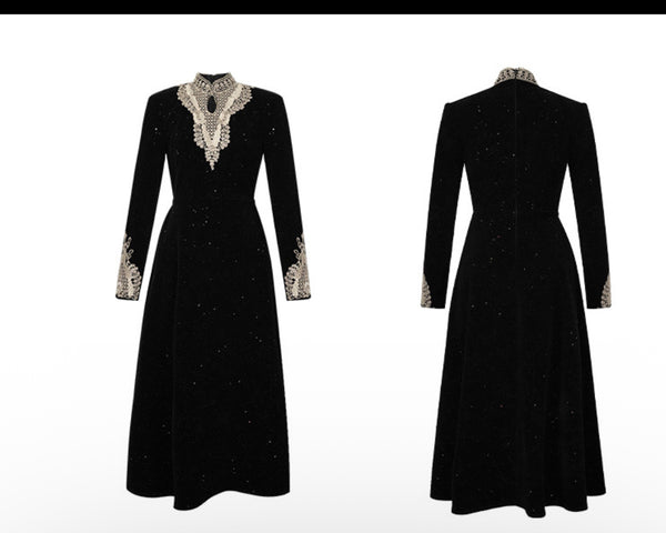 Mariela velvet dress