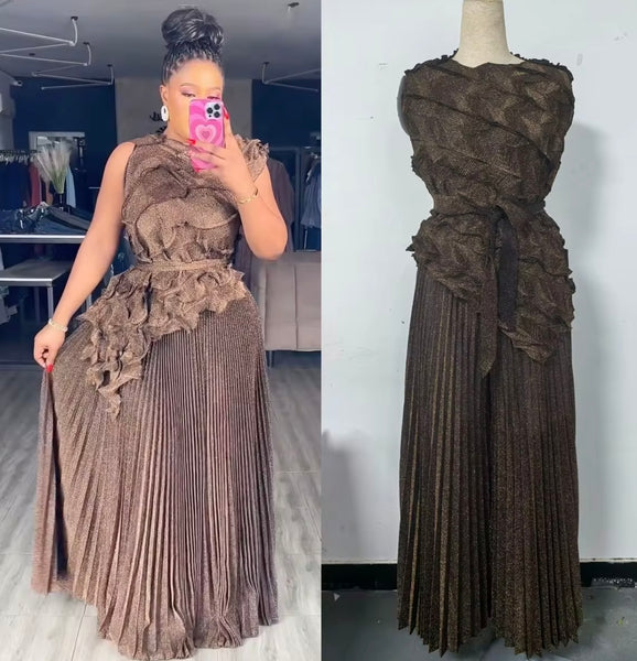 Deesha pleated set