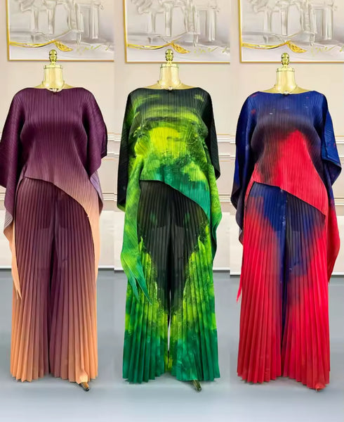 Wanjiru pleated set