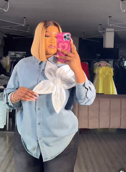 Darline denim shirt
