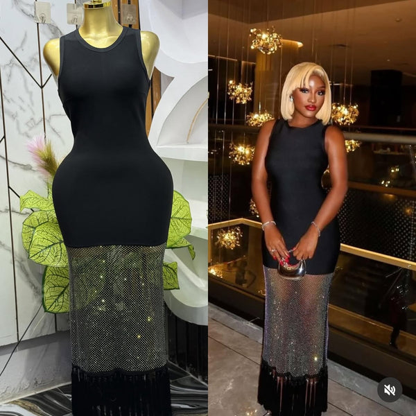 Cebisa bandage dress