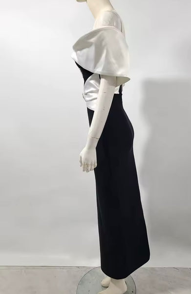 Afafa off shoulder bandage dress