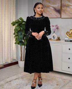 Mazviyita Velvet Dress