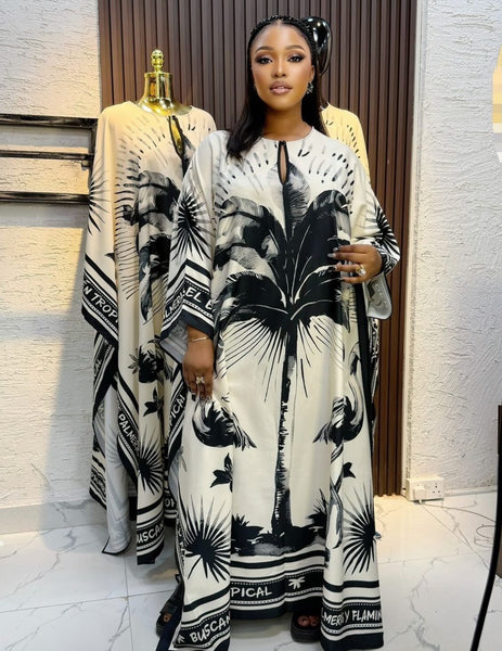 Leenora kaftan dress